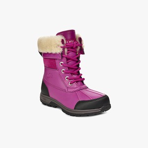 Ugg Butte II CWR Kids All-Weather Boots Pink (5891QECJZ)